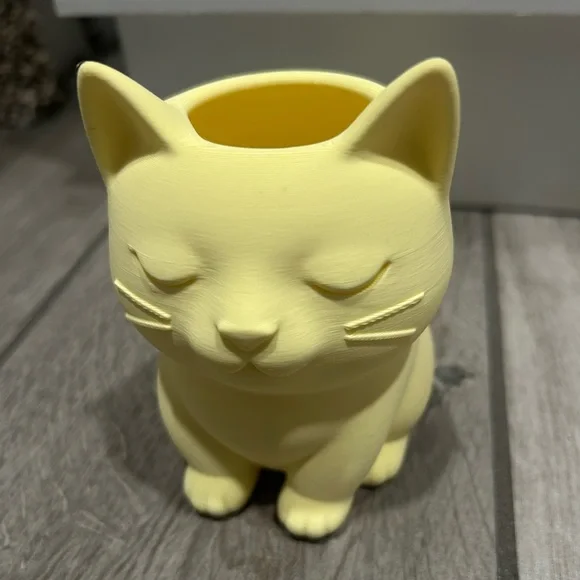 3D Printed Cat Organizer | Pen Holder | Makeup Brush Cup | Cat Lover Gift - Picture 7 of 7